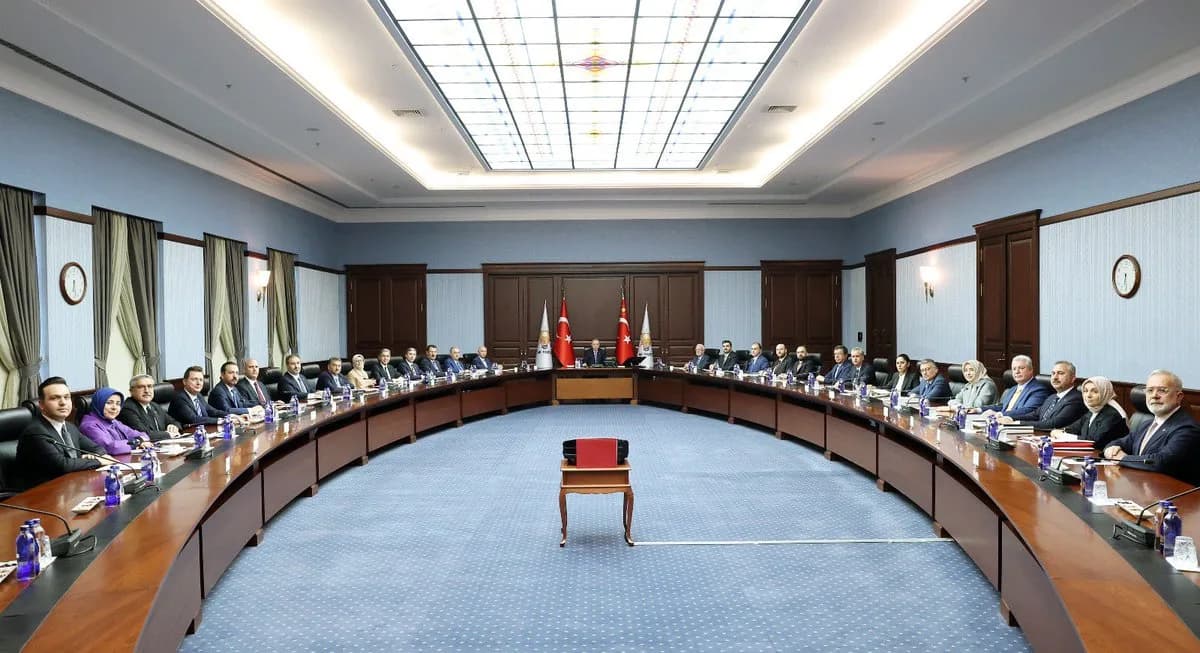 AK Parti MYK Toplantısı Cumhurbaşkanı Erdoğan Başkanlığında Gerçekleşti