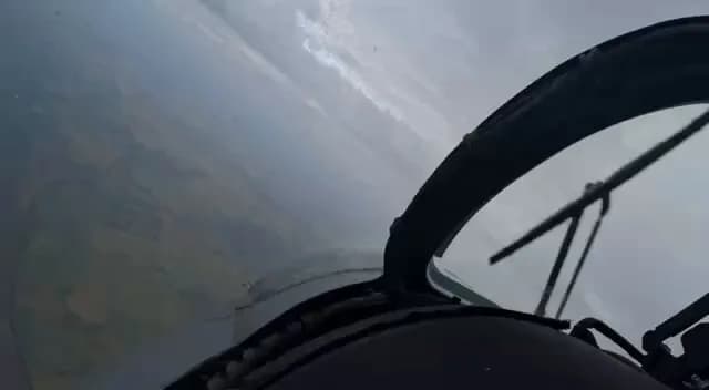 Ukrayna Ordusu Mi-24 Helikopteriyle Şahid-136 İHA'yı Düşürdü