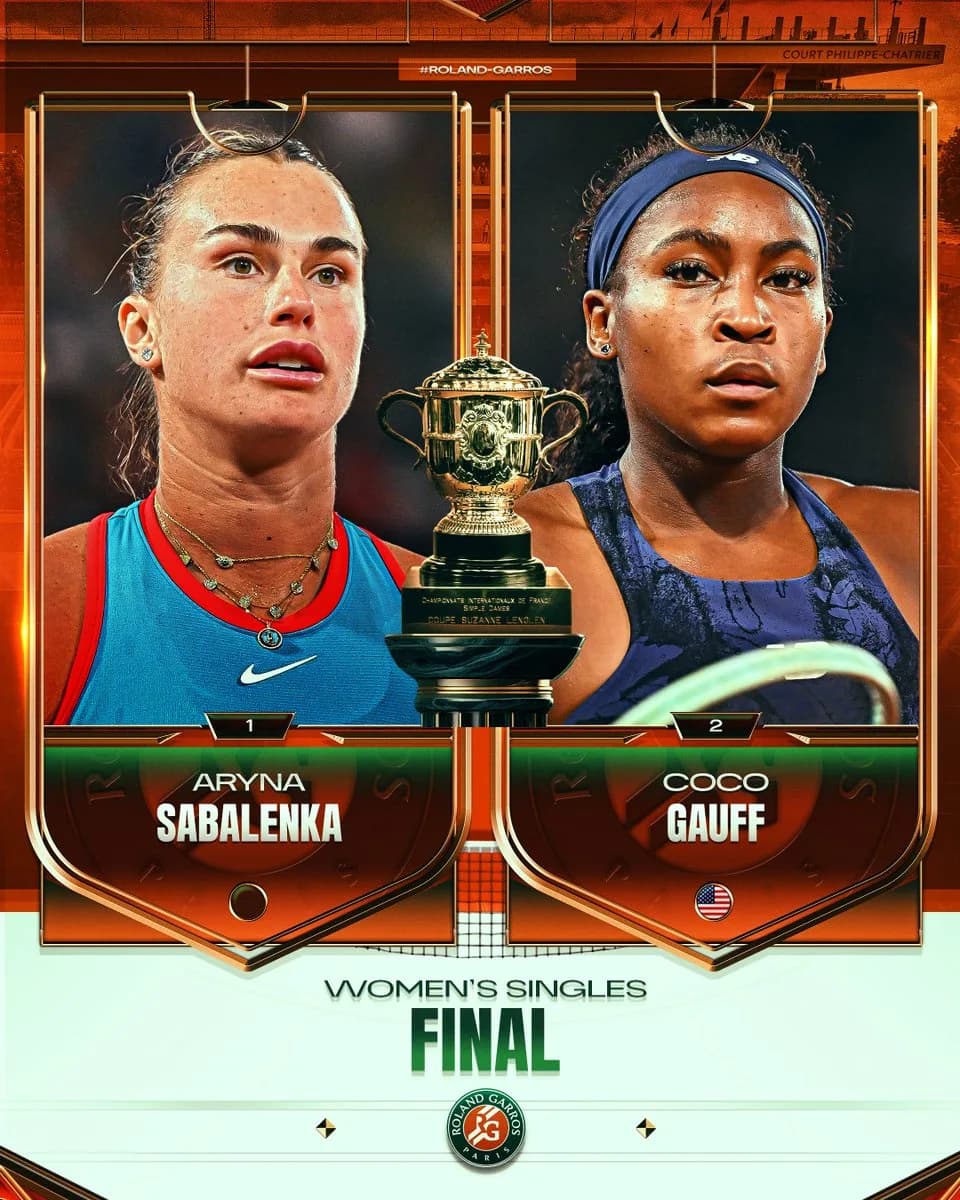 Roland Garros Tek Kadınlar Finali: Sabalenka ve Gauff Yarı Finalde Rakiplerini Geçti