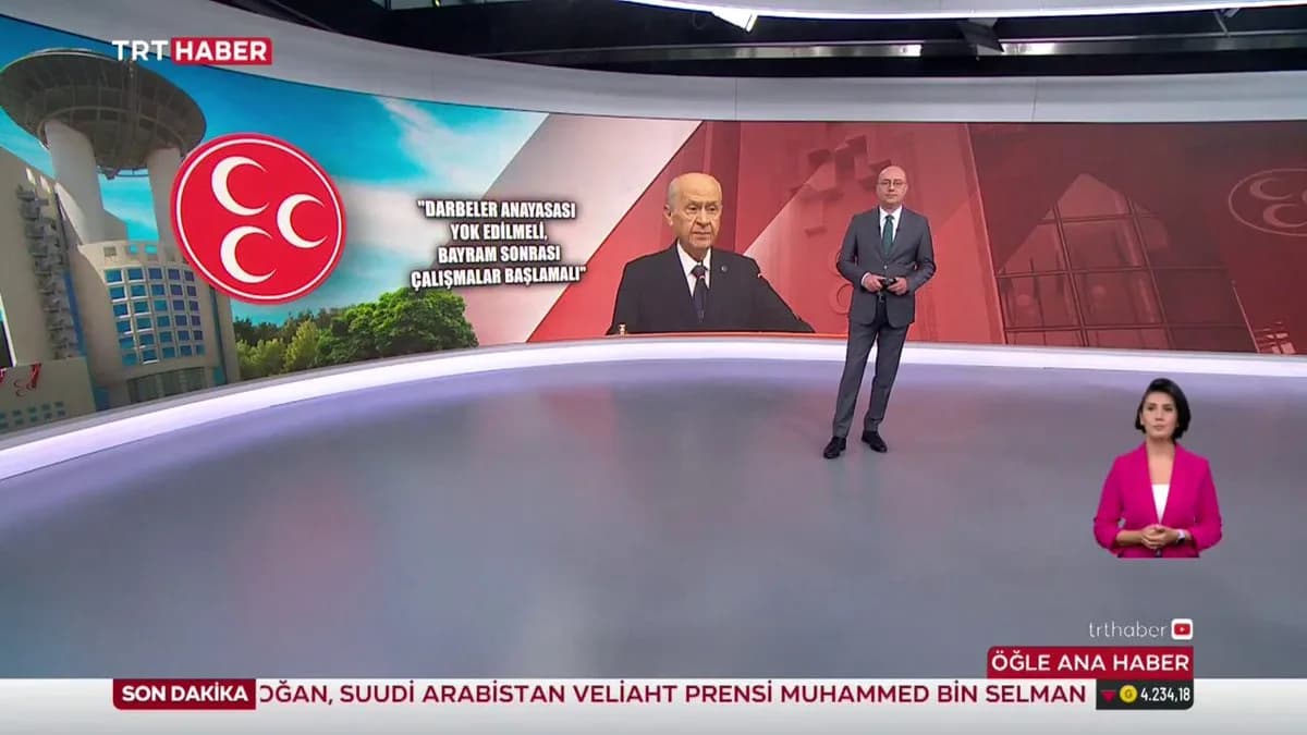 MHP'den Yeni Anayasa Çağrısı: "Darbeler Anayasası" Yok Edilmeli