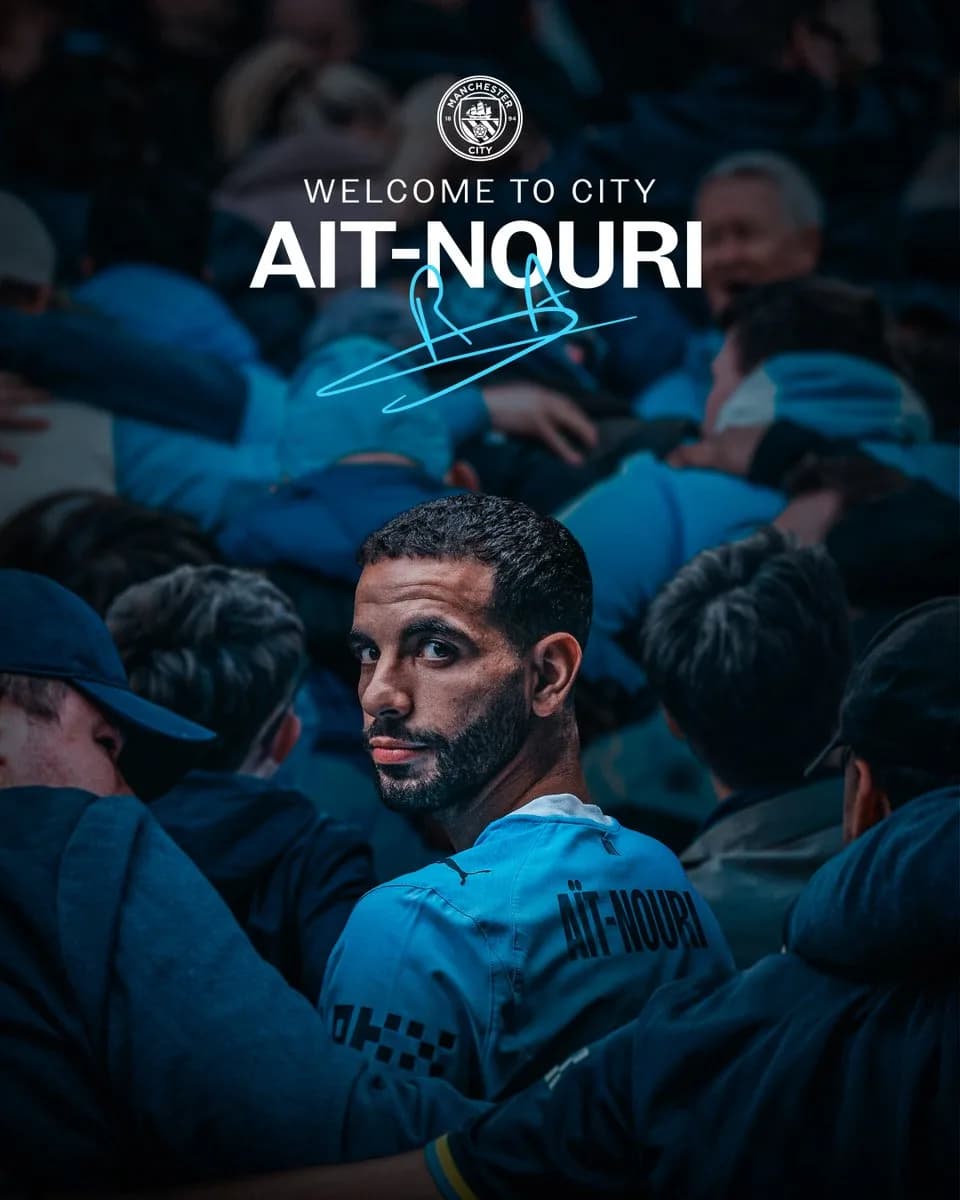 Manchester City, Rayan Ait Nouri'yi Kadrosuna Katma İşlemi Tamamladı