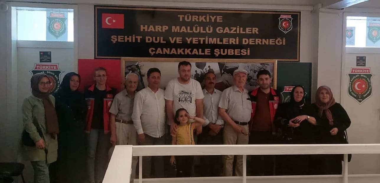 Gazi Salih TÜRK Öncülüğünde Anlamlı Ziyaret: Şehit Aileleri ve Çocuklar Çanakkale’de