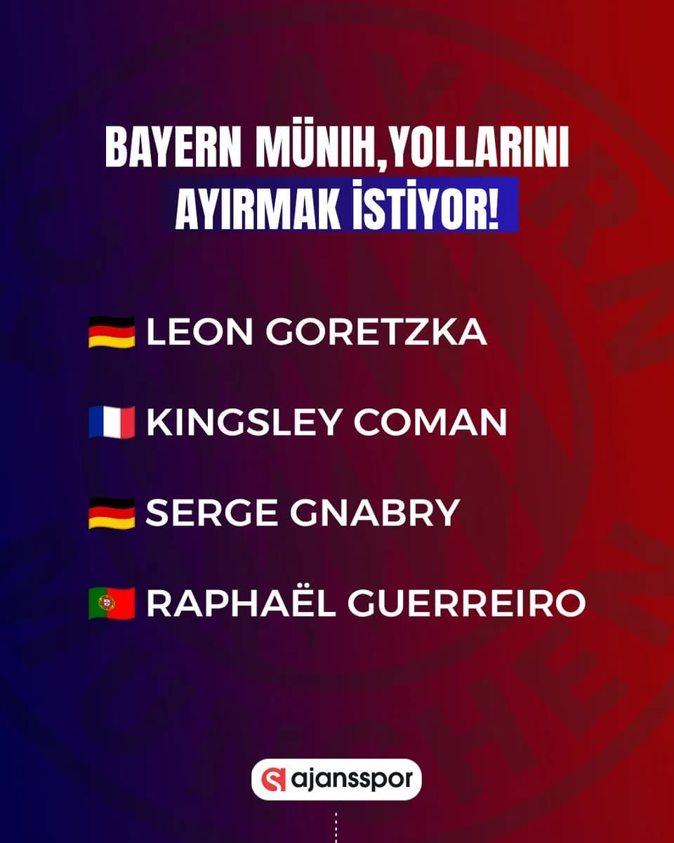 Bayern Münih'te Yaz Transferinde Maaş Bütçesi Daraltılacak