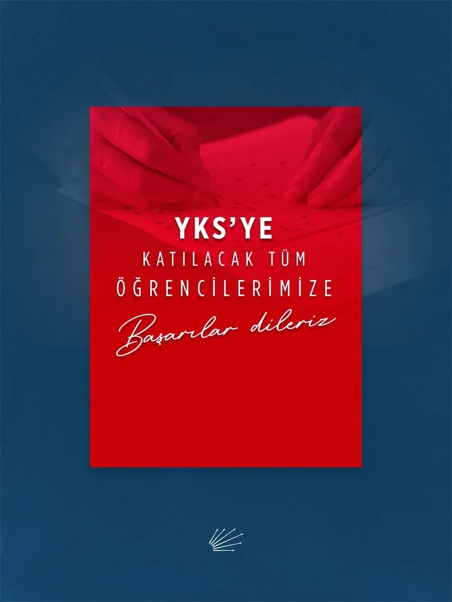 YKS Sınavında Başarı Dilekleri: CHP Öğrencilere Destek Veriyor