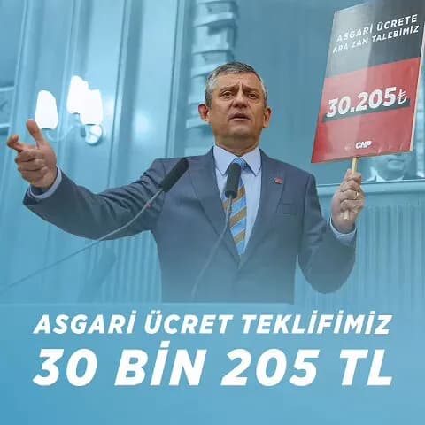 CHP'den Asgari Ücretliye Destek Çağrısı: Küçük Esnafa 6250 TL Teşvik