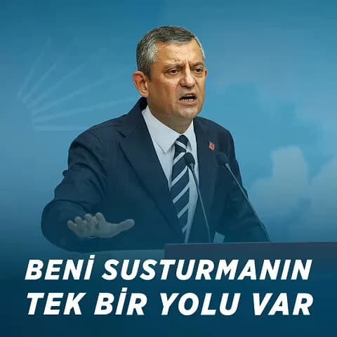 CHP Genel Başkanı Özgür Özel'den Seçim Mesajı: "Ekrem Başkan'ın Yanında Silivri'de Yatarım"