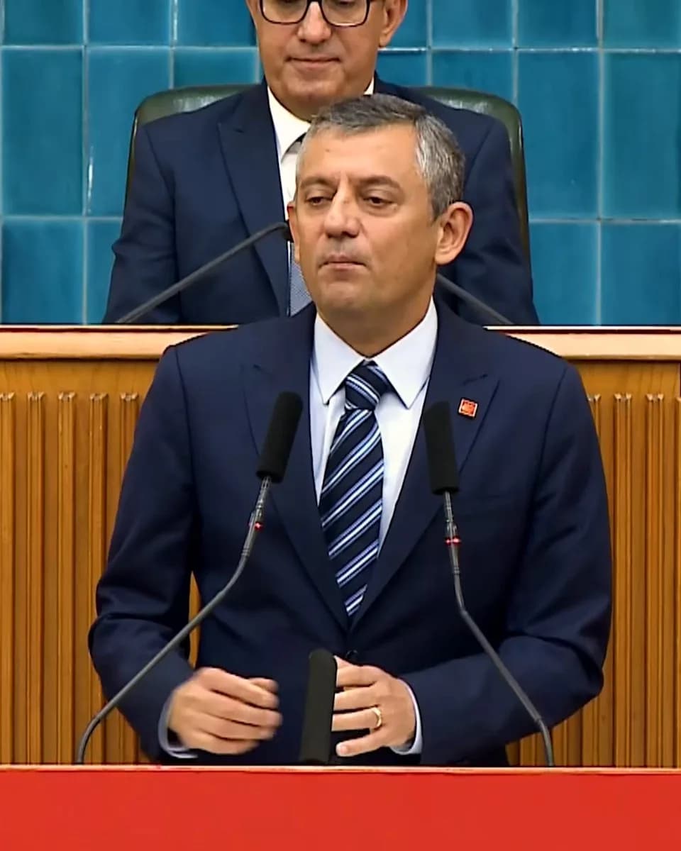 Özgür Özel: "Türkiye'nin Ekonomik Durumu Büyük Şirketlerin Borsa Değerinden Belli Olur"