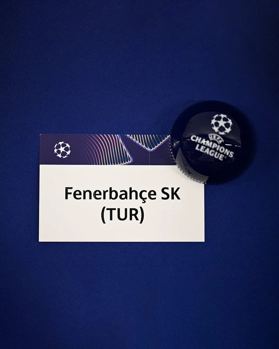 Fenerbahçe'nin Şampiyonlar Ligi Play-Off Rakipleri Belli Oldu