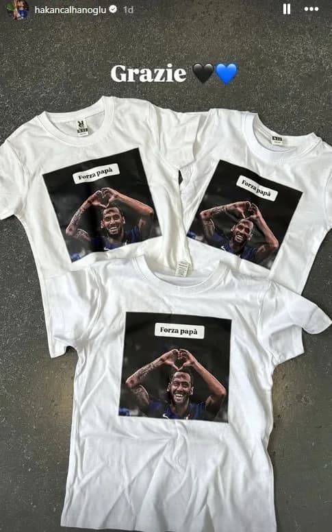 Hakan Çalhanoğlu'ndan Sosyal Medya Paylaşımı
