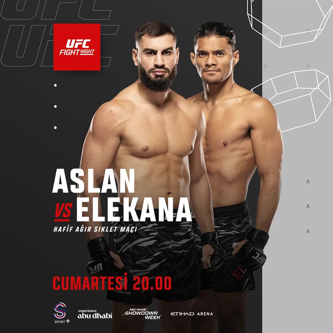 UFC Fight Night'ta İbo Aslan Ringe Çıkıyor