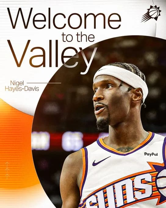 Phoenix Suns, Nigel Hayes Davis ile Anlaştı