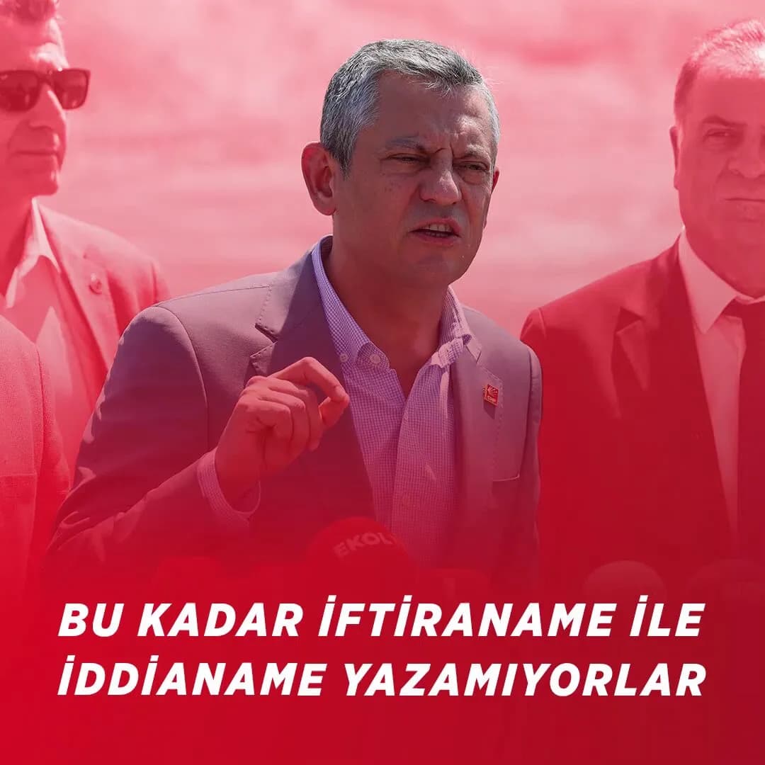 CHP'li Özel'den Bakanlara Açıklama: "İddianame Masanın Üzerine Gelecek"