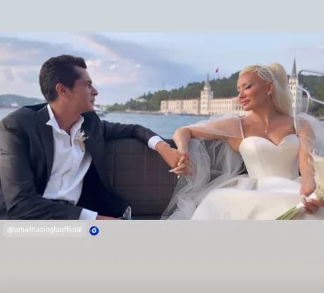 Oyuncu İsmail Hacıoğlu ve Duygu Kumarki Evlenerek Yeniden Bir Araya Geldiler