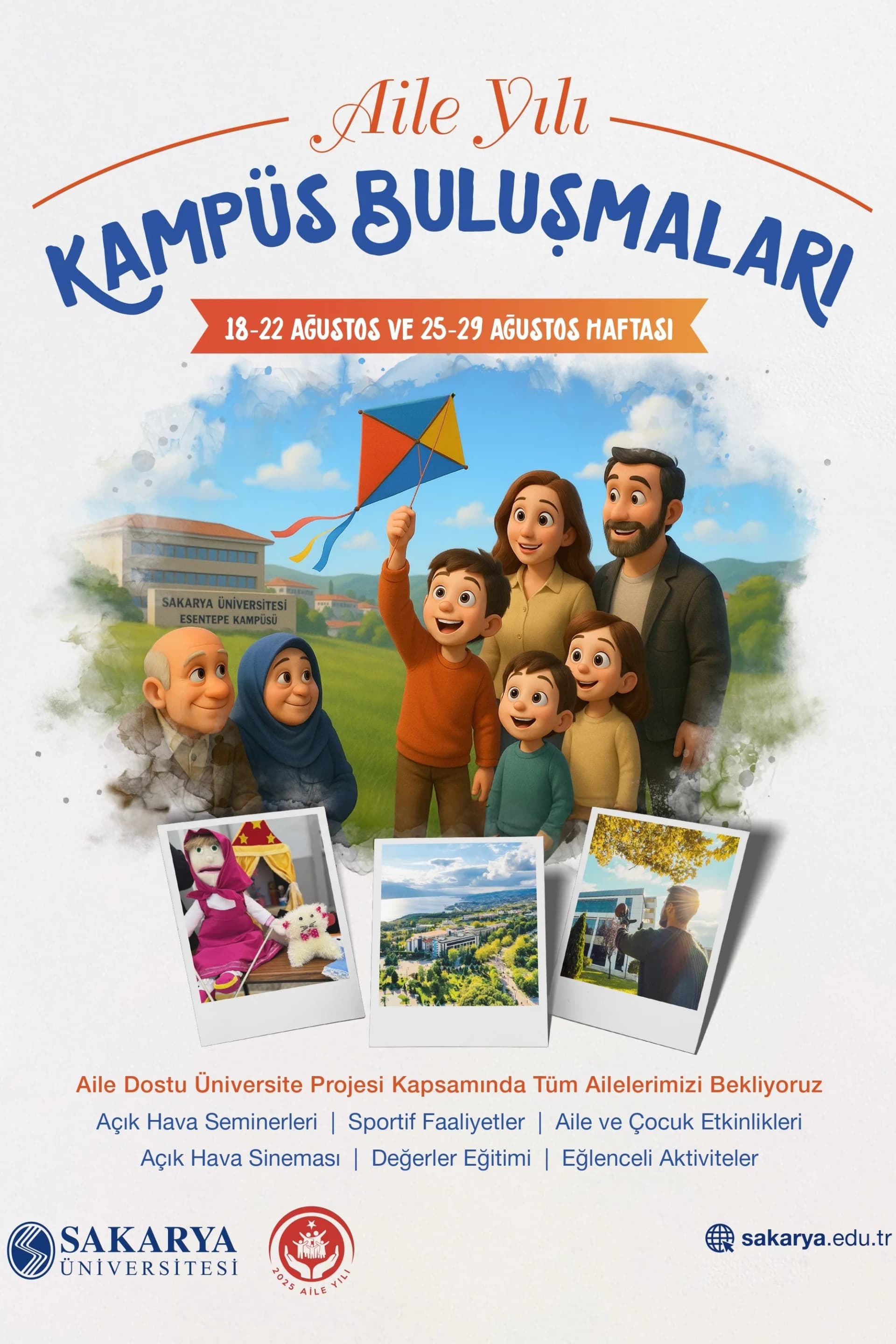 Sakarya Üniversitesi Aileleri Kampüste Buluşturuyor