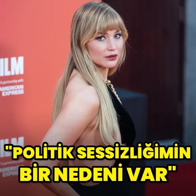Jennifer Lawrence Politikaya Dair Sessizliğinin Ardındaki Nedeni Açıkladı