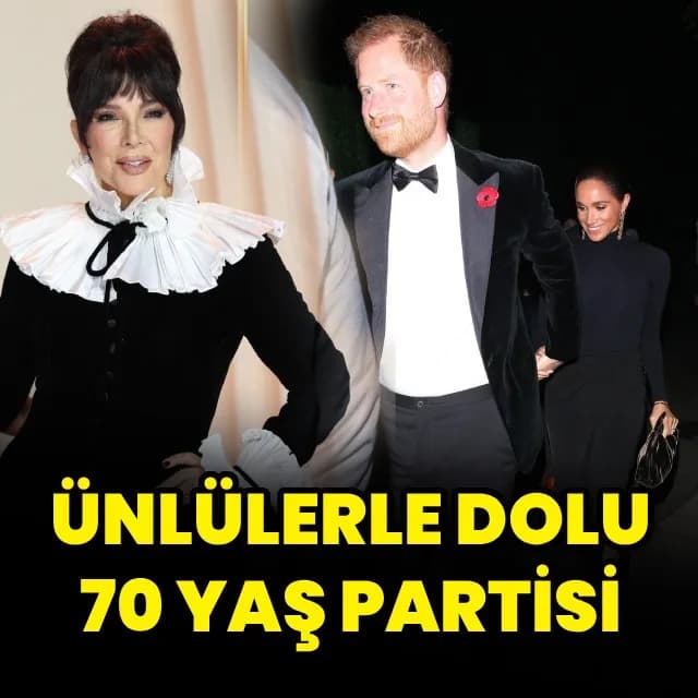 Kris Jenner, Jeff Bezos'un Malikanesinde Görkemli 70. Yaş Partisiyle Yılbaşını Kutladı