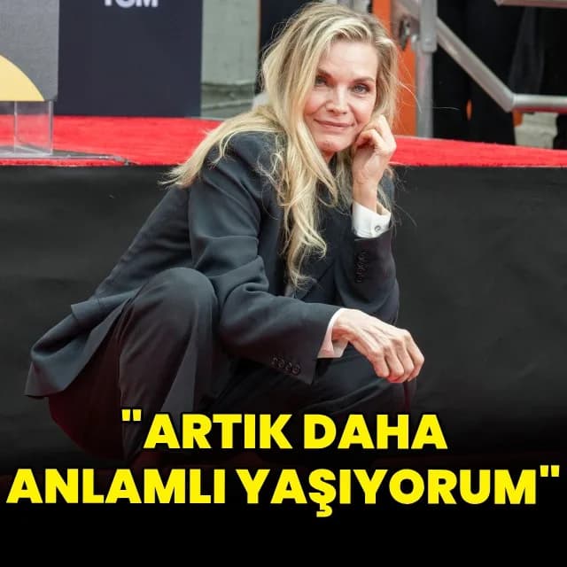 Michelle Pfeiffer Büyükanne Oldu: "Artık Daha Anlamlı Zaman Geçiriyorum"