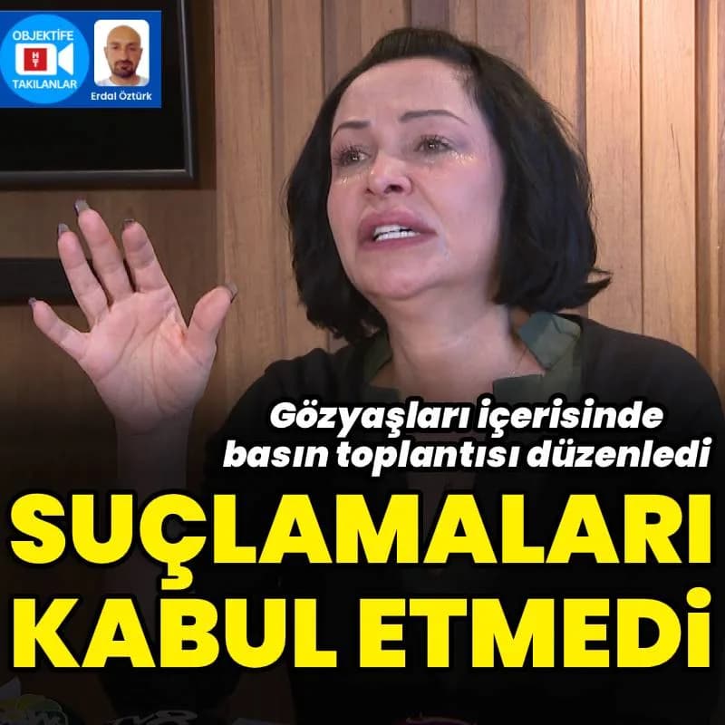 Evrim Akın Basın Toplantısında Gözyaşlarına Boğuldu: "İyilikten Başka Ne Yaptım?"