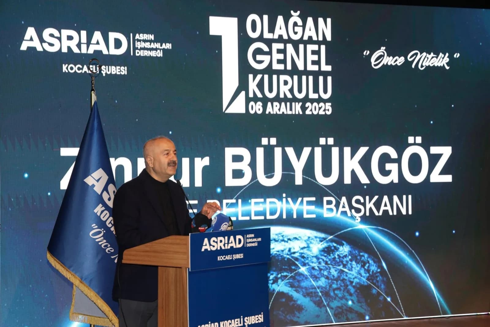 ASRİAD Kocaeli Kongresinde Başkan Büyükgöz’den ‘Merhametli Sermaye’ Vurgusu