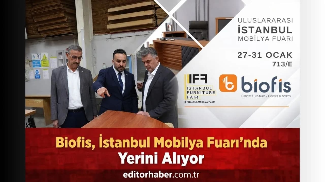 Biofis, İstanbul Mobilya Fuarı’nda Sektörle Buluşuyor