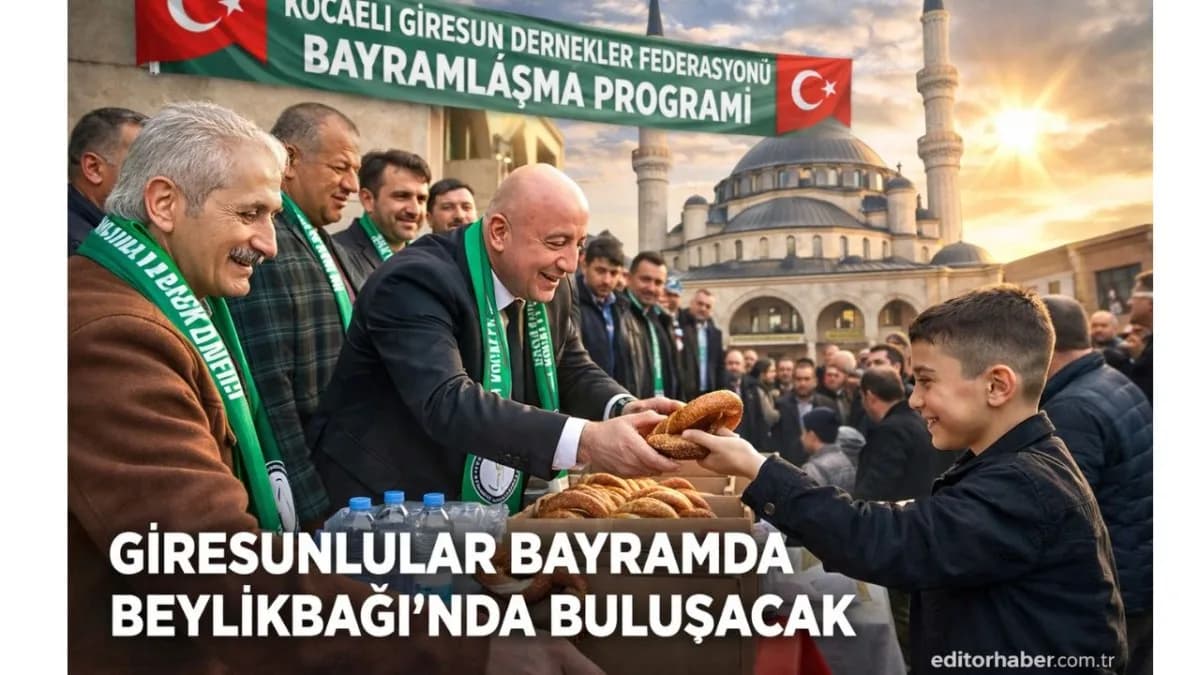 Kocaeli Giresun Dernekler Federasyonu’nun Bayramlaşma Programı Nerede ve Ne Zaman Yapılacak?