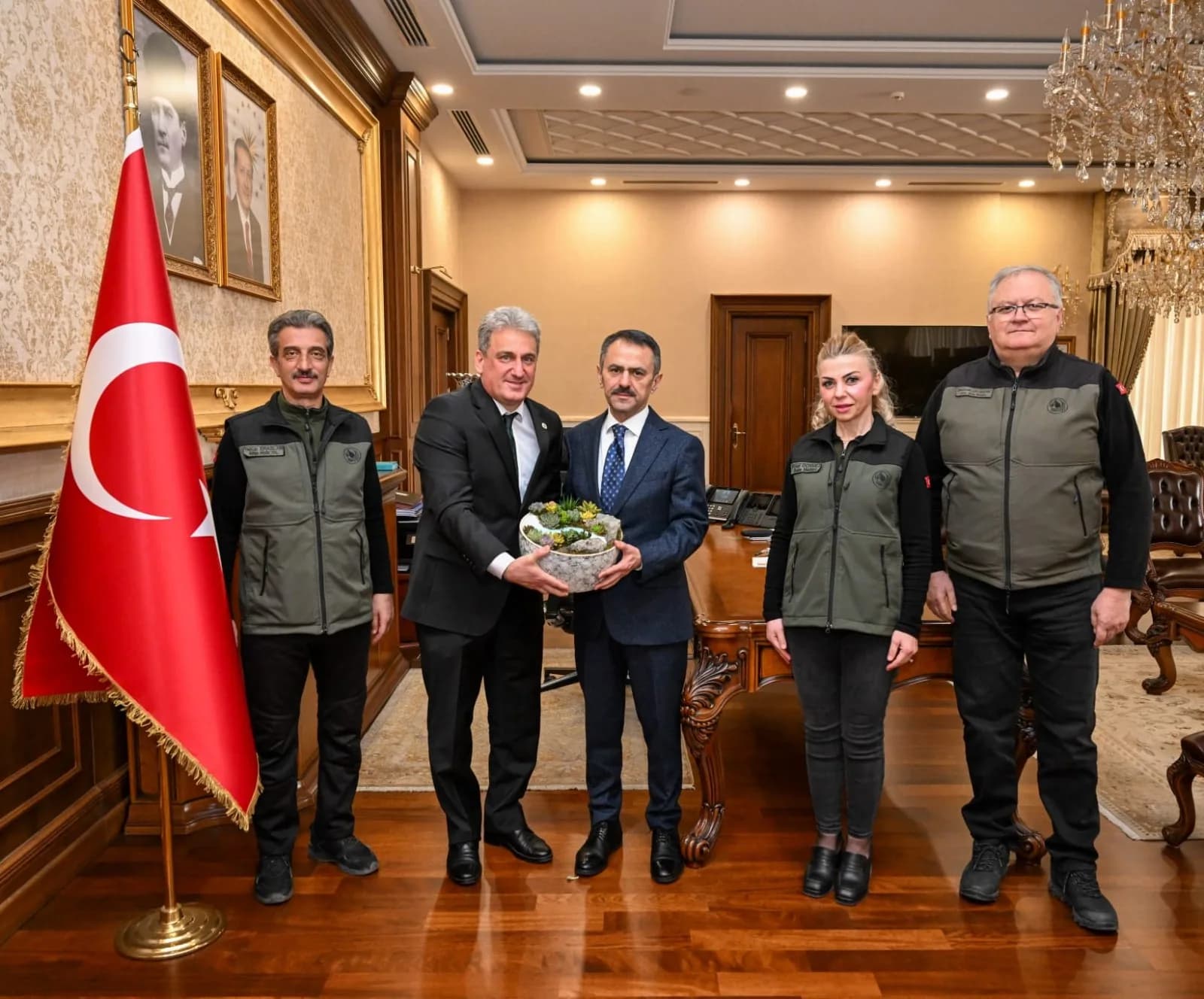 Sakarya Orman Bölge Müdürlüğü’nden Vali İlhami Aktaş’a Ziyaret