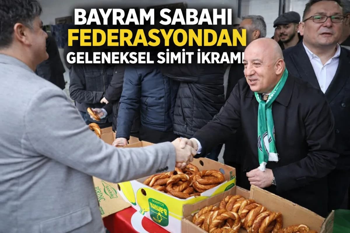 Kocaeli Giresun Dernekler Federasyonu Bayram Sabahında Hemşehrileriyle Buluştu