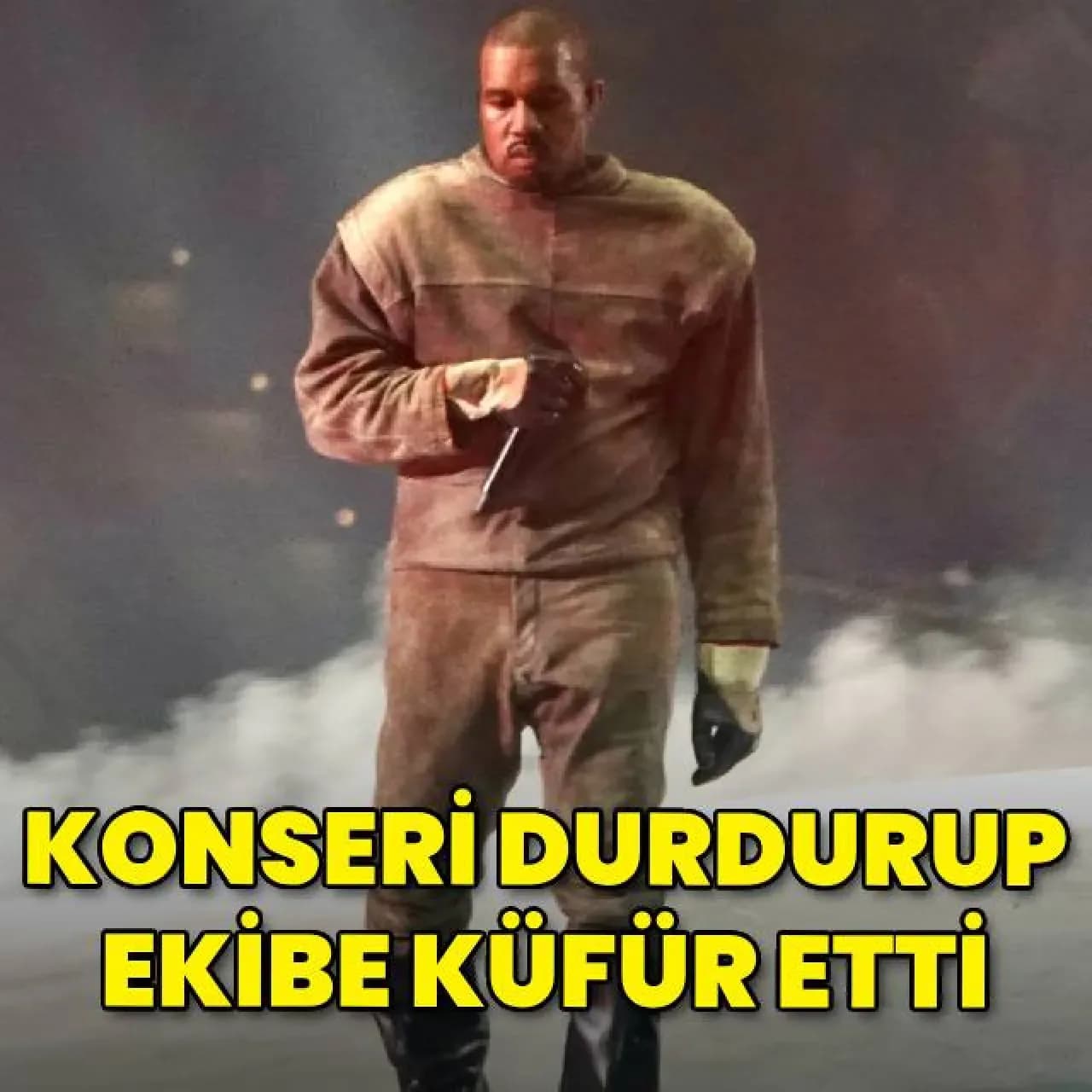 Kanye West İstanbul Konseri Öncesi Ekipyle Gerilim Yaşadı