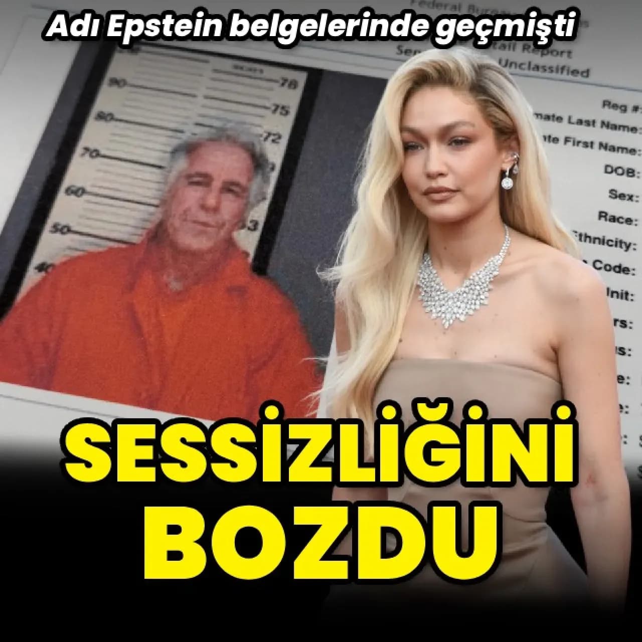 Gigi Hadid İlk Kez Konuştu: Epstein Belgelerindeki İsim Skandalı