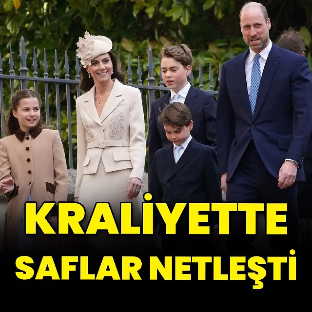 Kraliyet Ailesi Paskalya'da: Dışlananlar ve Kabul Görenler