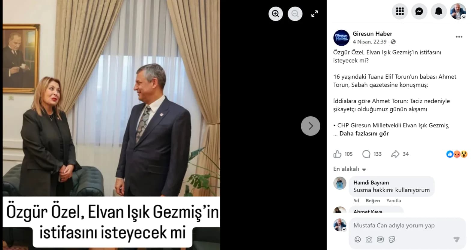 Özgür Özel, Elvan Işık Gezmiş’in İstifasını İsteyecek mi?