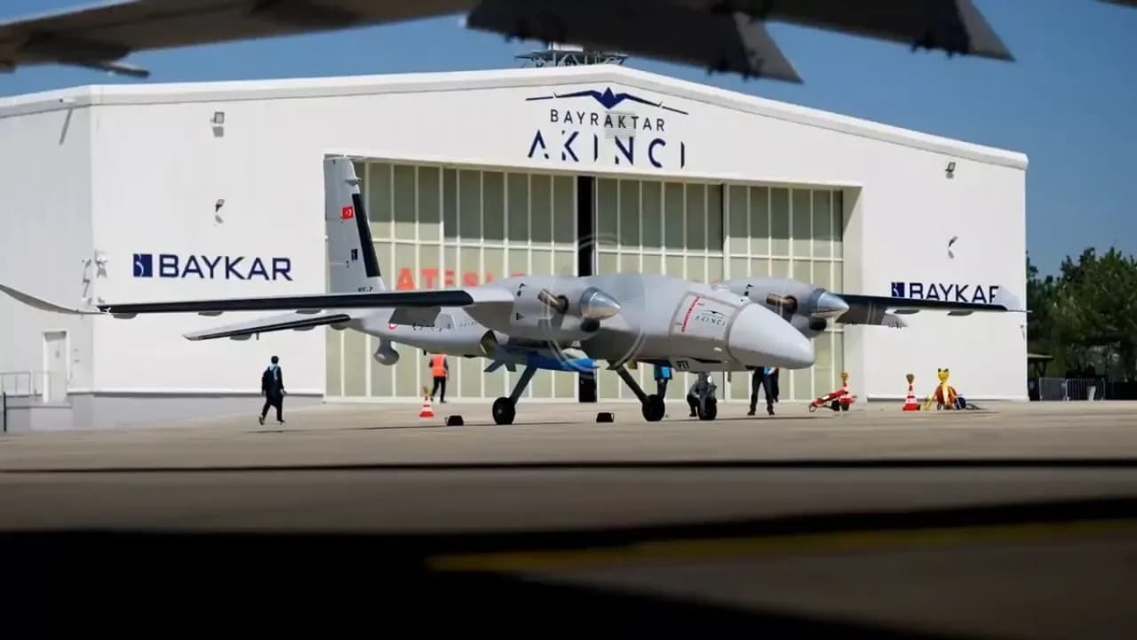 Bayraktar AKINCI TİHA, KGK 82 Atış Testinde Tam İsabet Sağladı