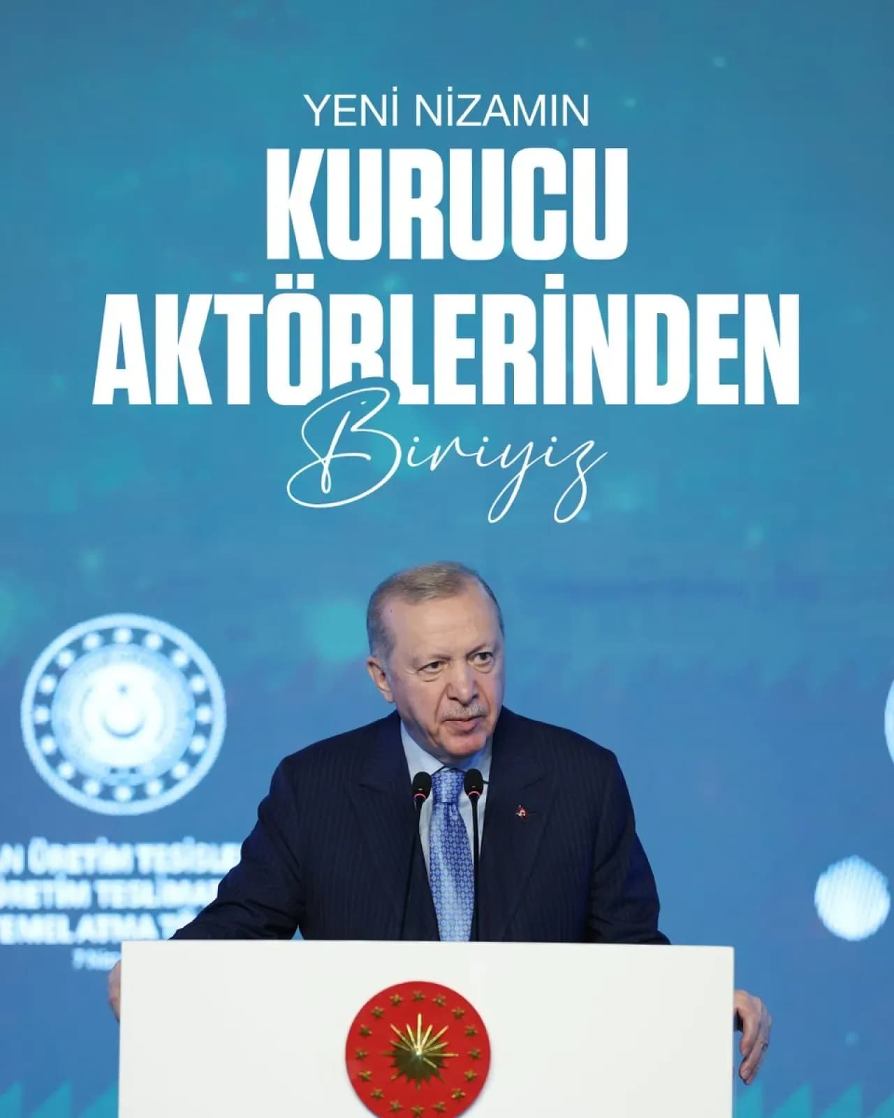 Erdoğan'dan 'yeni nizam' vurgusu: Gidişatı artık biz tayin ediyoruz