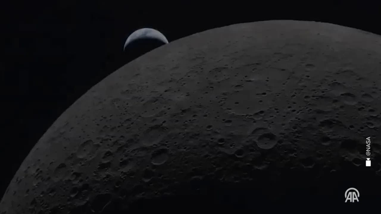 NASA, Artemis II Mürettebatının Yedinci Gün Görüntülerini Paylaştı