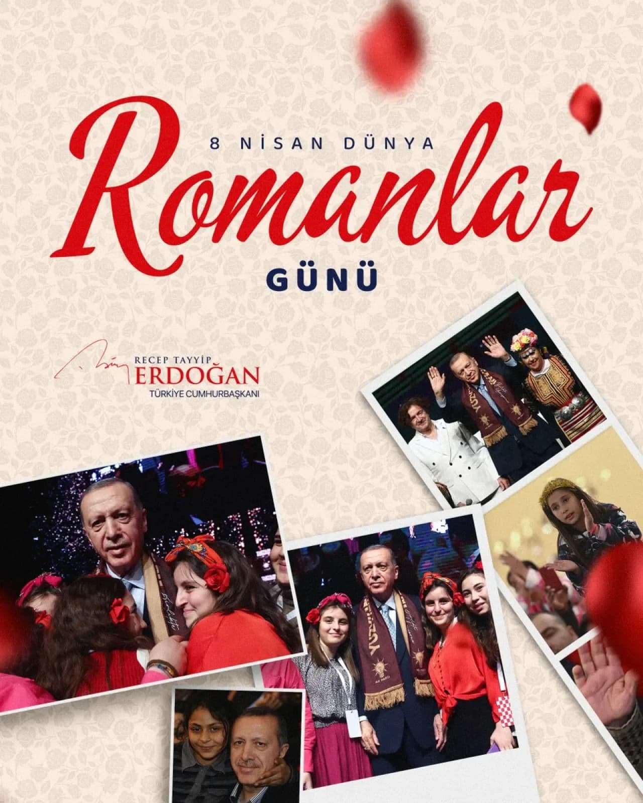 Cumhurbaşkanı Erdoğan'dan Roman Vatandaşlarına Dünya Romanlar Günü Mesajı