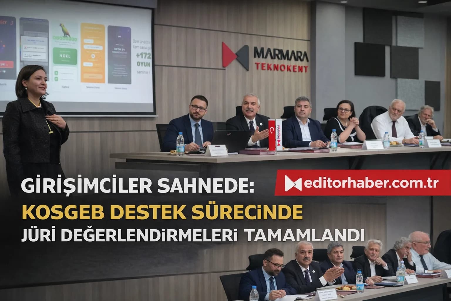Girişimciler sahnede: KOSGEB destek sürecinde jüri maratonu tamamlandı