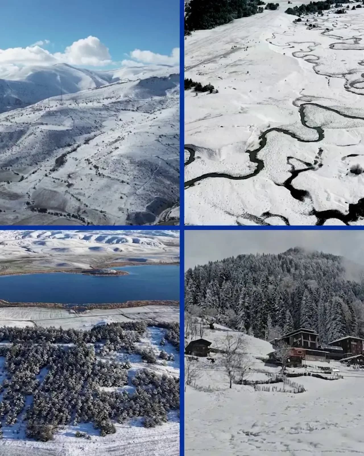 Rize, Bayburt, Sivas, Düzce ve Bolu'da Kar Yağışı: Soğuk Hava Uyarısı!