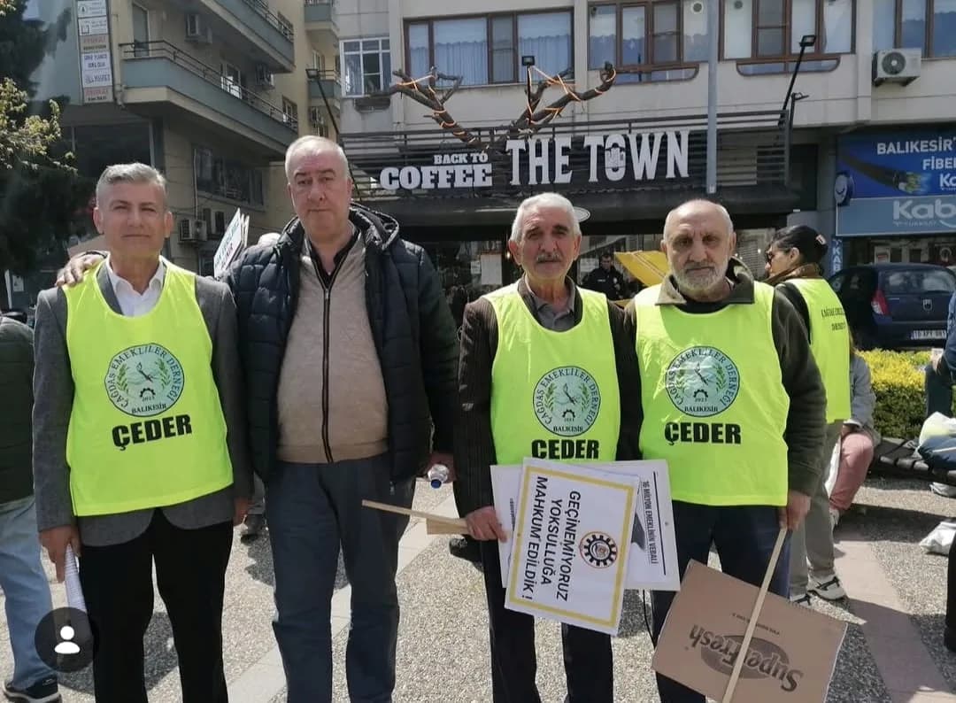 Cahit Can Tekin’den Emeklilere Destek: “Haklı Mücadelenizin Yanındayız”