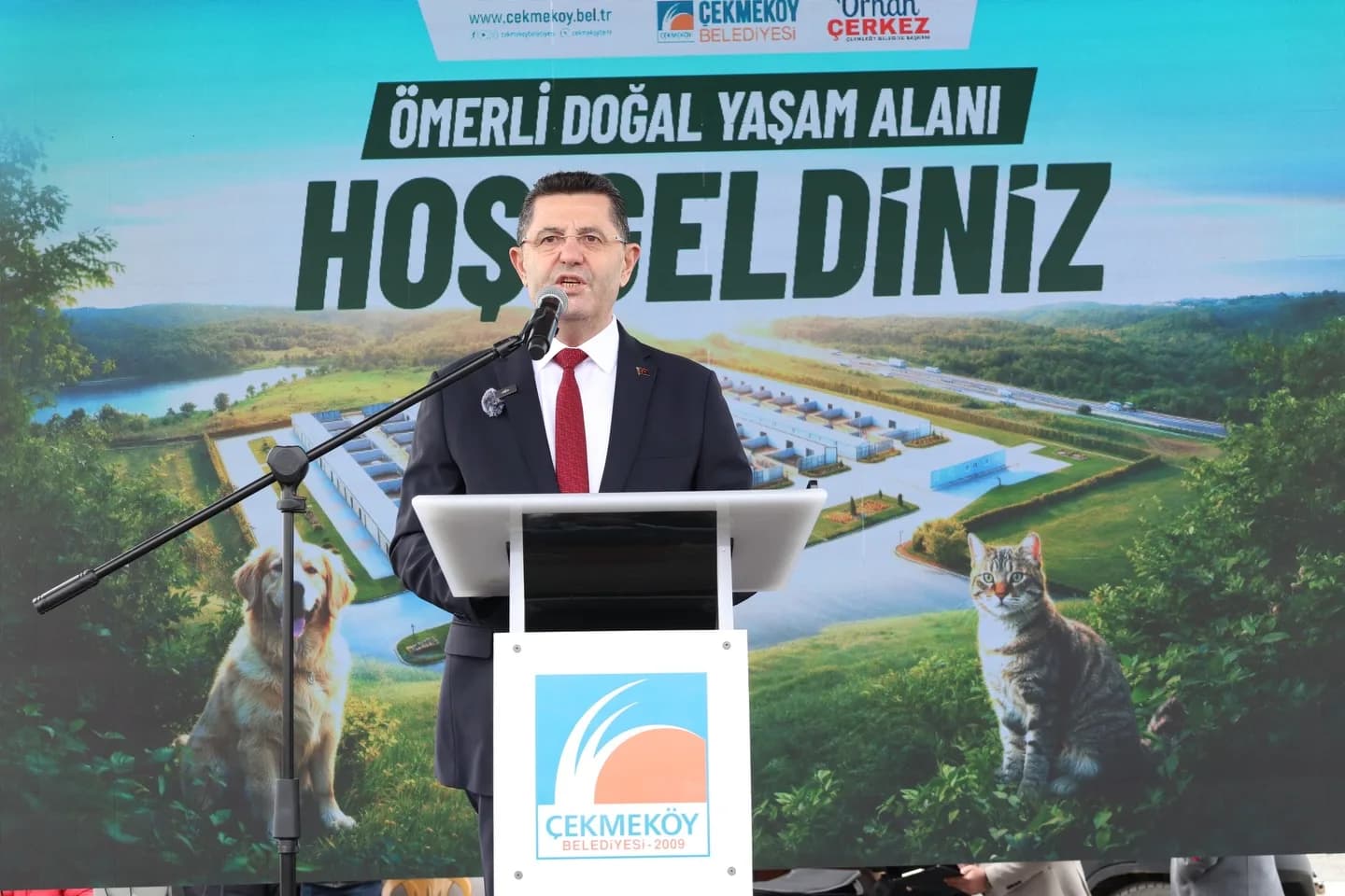 Çekmeköy’de Dev Doğal Yaşam Alanı Açıldı: 880 Can Dosta Yeni Yuva