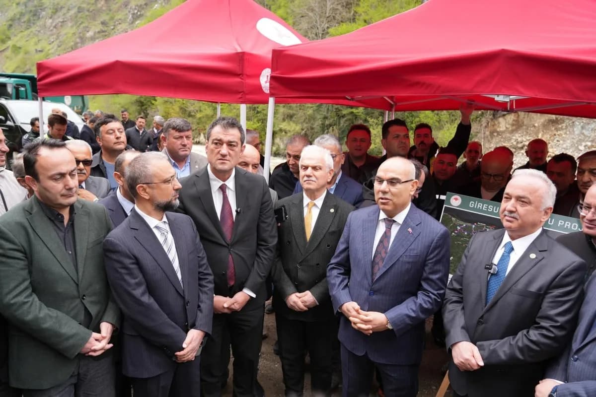 Giresun’a 5,4 Milyar TL’lik Dev İçme Suyu Projesi! Merkez ve 3 İlçenin Su Sorunu Tarihe Karışacak
