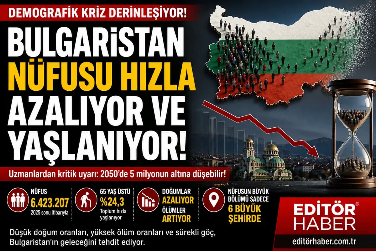 Bulgaristan Alarm Veriyor: Nüfus Hızla Azalıyor, Toplum Yaşlanıyor