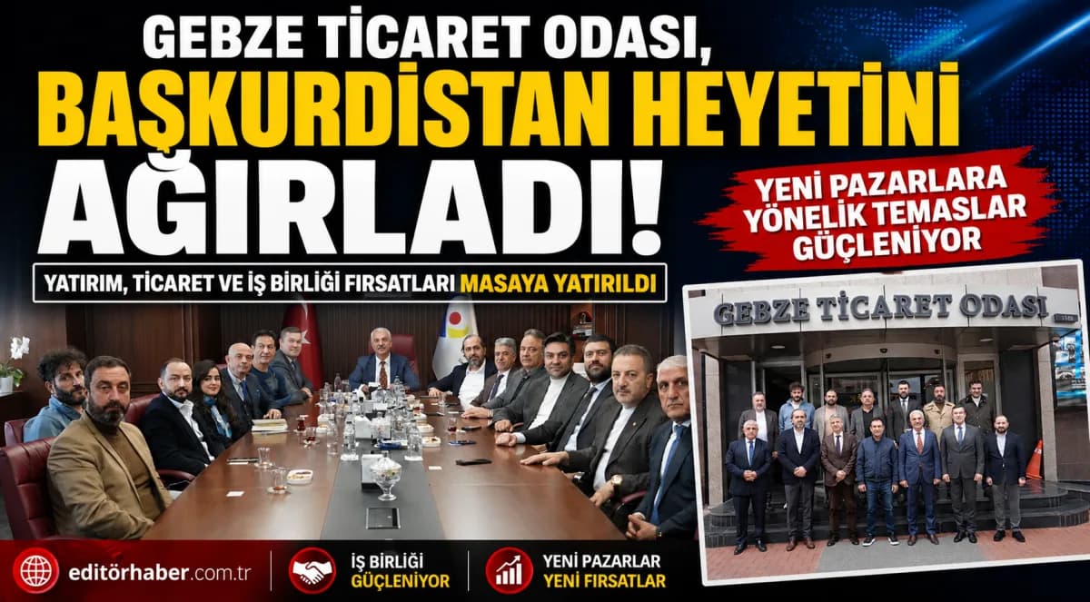 Gebze Ticaret Odası, Başkurdistan Heyetini Ağırladı