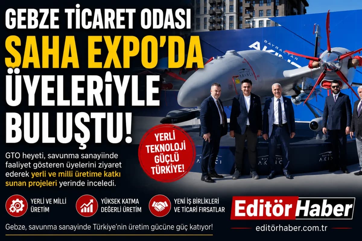 Gebzeli Firmalar SAHA EXPO’da Gücünü Gösterdi