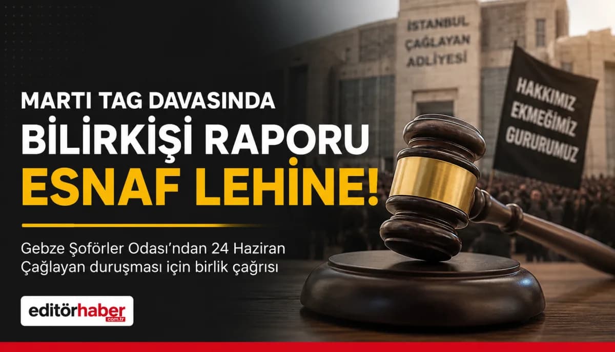 Gebzeli Şoför Esnafı 24 Haziran’da Çağlayan’da: “Ekmeğimize Sahip Çıkıyoruz”