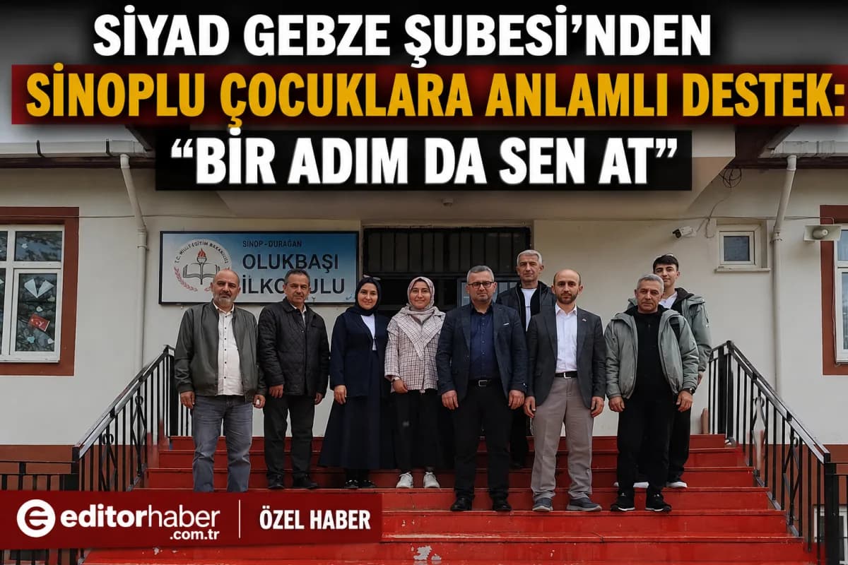 SİYAD’dan Örnek Hareket: Sinoplu Çocukların Yüzü Ayakkabı Hediyesiyle Güldü
