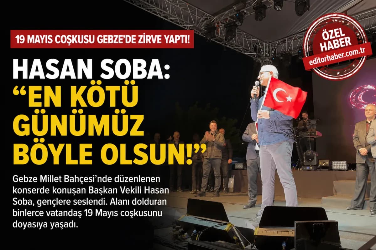 Gebze Millet Bahçesi’nde Fatma Turgut Rüzgarı! 19 Mayıs Coşkusu Geceye Damga Vurdu