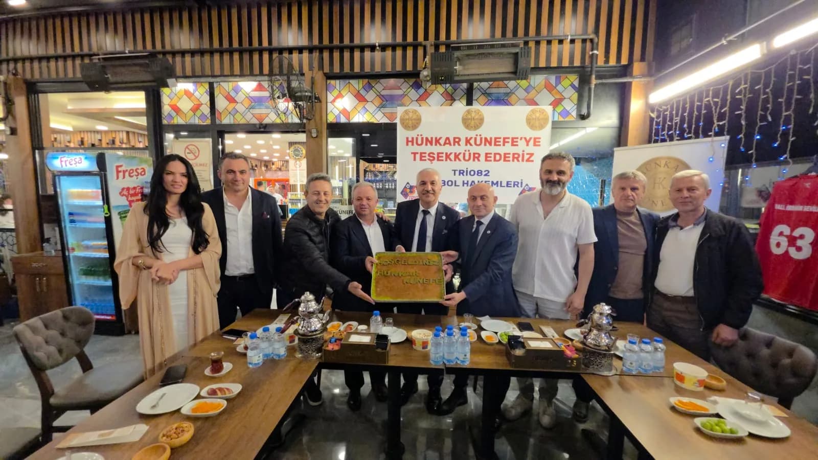 Gebze’nin İş, Spor ve Basın Dünyası Hünkar Künefe’de Buluştu