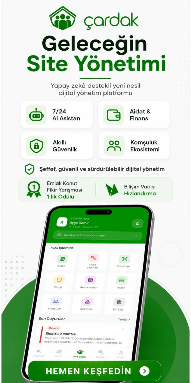 Çardak Akıllı Site Yönetim Sistemleri