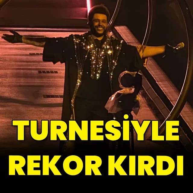 The Weeknd Tarihe Geçti: "After Hours til Dawn" Turu 1 Milyar Dolar Hasılata Ulaştı