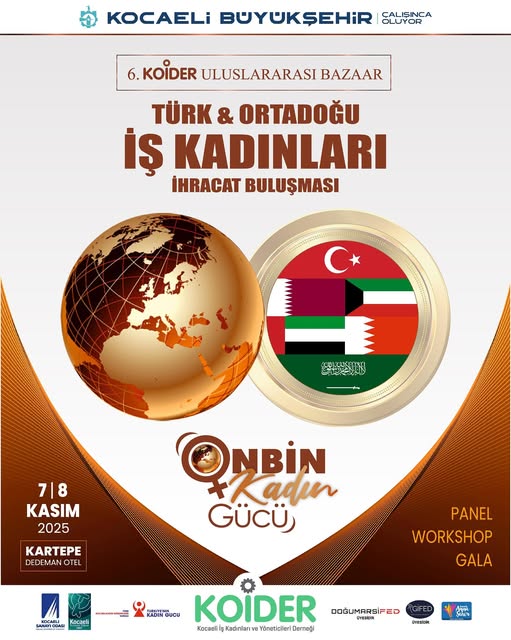 Kocaeli'nde Kadın Girişimciler Orta Doğu'ya Açılıyor